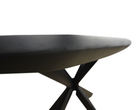 Ben Black Deens ovaal 180 x 100 en 76 cm hoog massief hout bij voor de laagste prijs  ww
