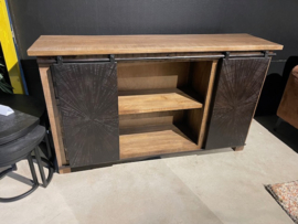 BRADLEY dressoir 200 cm. massief Mango voor de laagste prijs
