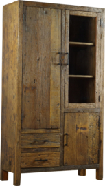 BRENT WW kabinet model  180 oud hout 100cm breed nu actie