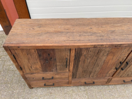 BRENT WW  dressoir 160 cm massief oud hout