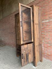 BRENT WW kabinet model  180 oud hout 100cm breed nu actie