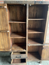 BRENT WW kabinet model  180 oud hout 100cm breed nu actie
