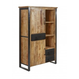 San Remo Dressoir 180cm Mango 2 deuren en 3 laden