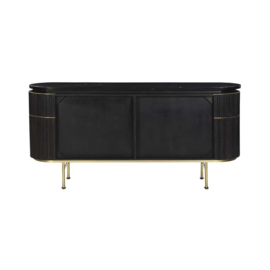 Elite Collection Sideboard Zwart 160x40x72