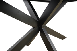 Ben Black Deens ovaal 180 x 100 en 76 cm hoog massief hout bij voor de laagste prijs  ww