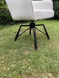 Eetstoel model Gido 01  Raven 22 Ivory  Draaibaar: 360 graden draaibaar - auto return Extreme korting