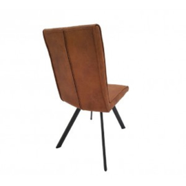SOHOTO eethoek tafel 140  cm lang compleet met 4 stoelen.   meubel met een specifiek industriële look