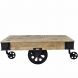 MMB 100 model CART COFFEE TABLE breed 79 cm x 160 cm en 43 cm hoog