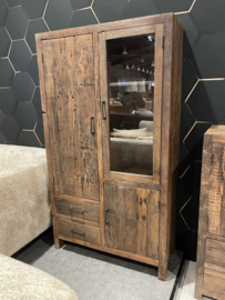 BRENT WW kabinet model  180 oud hout 100cm breed nu actie