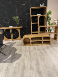 Cortez Sidetable  tropisch hardhout van Wildeboer 140 cm breed