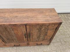 BRENT WW  dressoir 160 cm massief oud hout