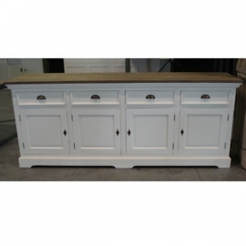 118 jh DRESSOIR 4 deuren + 4 laden / 235 cm. breed /95 cm hoog scherpe prijs