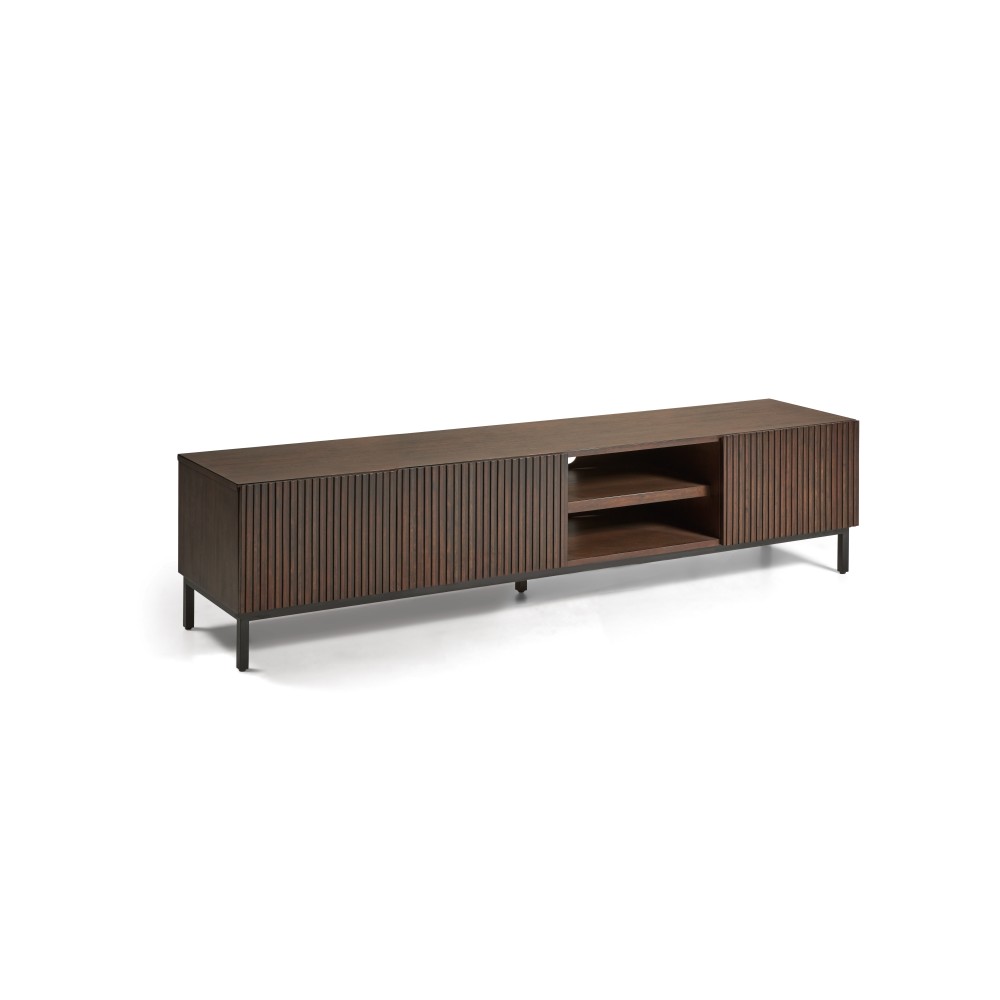 Sevilla Tv-meubel 195 cm in sterk Acacia hout voor de laagste prijs