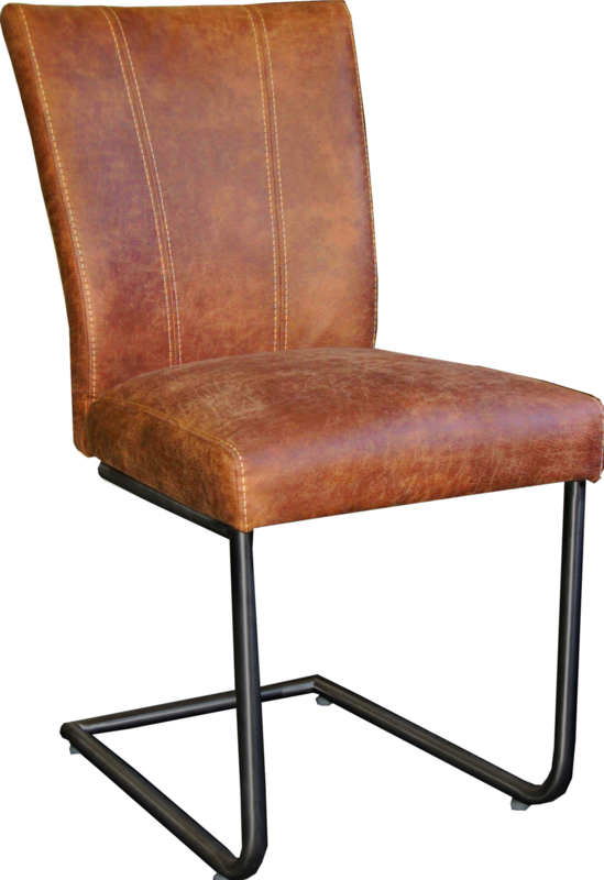 Stoffen Eetkamerstoelen bekleden met pilot lederlook Stoffen Eetkamerstoelen bekleden met pilot lederlook