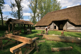 027. Bokrijk een openluchtmuseum.