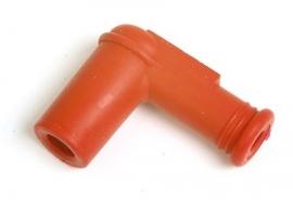 BOUGIEDOP rubber rood haaks (voor bougies zonder schroefdraaddopje)