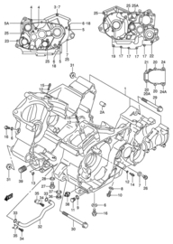 Origineel Suzuki oliefilter VL800 Intuder Lc Volusia 01-04 (ssolfil13807j000j[2104zzrhg]