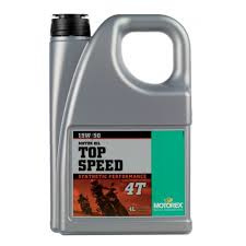 15w50 MOTOROLIE Motorex Top Speed 4 Liter (deel syntheet) (m15w50ts)