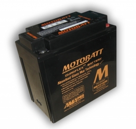 accu Motobatt MBYZ16HD (met verbeterde accupool bevestiging)