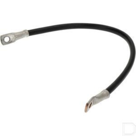 Massa Kabel Massakabel 9mm dik en 25 cm lang met 2x Oog  van 6 mm