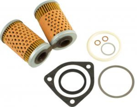 Oliefilter BMW R100gs (90-95) Mahle knikbaar en oliekoeler 134mm (OX36d) [n e]