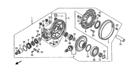 Cardan Honda ST1100 (1990-2003)