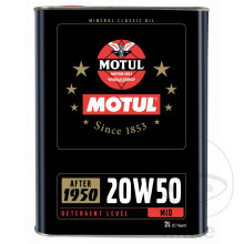 Motul Classic Oil 20W50 Blik 2L [ined]