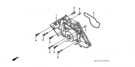 honda WATERPOMP st1100 (1990-1991) (brt4)..