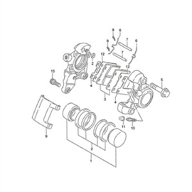 suzuki REMKLAUW suzuki remtang 69100-38b00 69100-38b10 69100-38b11 69100-38b20 69100-38b40 69100-38b50-999 6910038b40