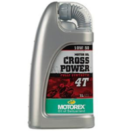 Olie 10w60 MOTOROLIE Motorex Cross Power 4T 1 Liter (vol syntheet) ook KTM (m10w60cp)