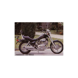 Uitlaat Yamaha XV750 Virago 1992-1997 Compleet [t]