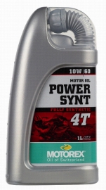 Olie 10w60 MOTOROLIE Motorex Power Synt 1 Liter (vol syntheet) (m10w60ps)