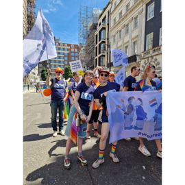 Illustratie Pride London Parade 2024