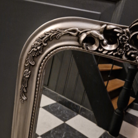 Kuifspiegel, Barok spiegel Antiek zilver