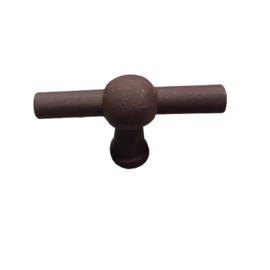 T-knop Cross/XL-mat bruin