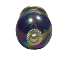 porseleinen knop "pearls"