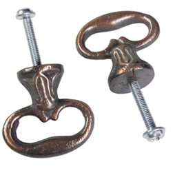 metalen knop ring MK17