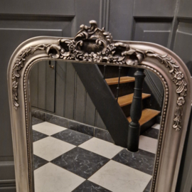Kuifspiegel, Barok spiegel Antiek zilver
