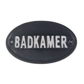 deurbordje BADKAMER