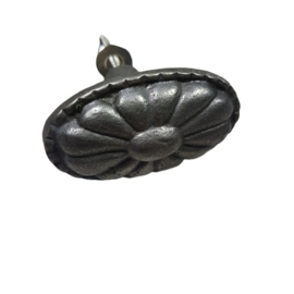 knop "iron oval flower-N"