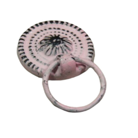 ring pull round/ roze