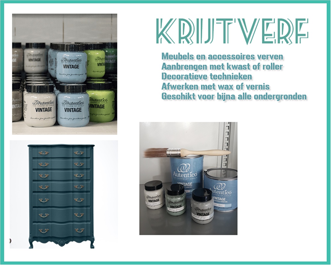 vintage paint, krijtverf