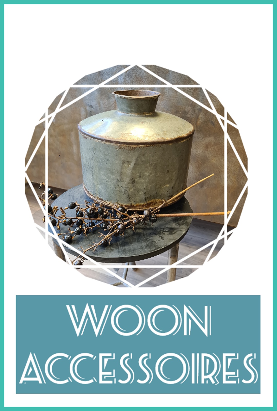 assortiment brocante of industriële woonaccessoires online!