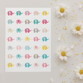 Olifantjes Stickers
