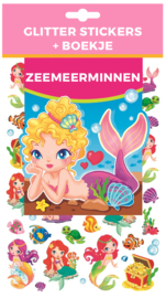 Stickervel Zeemeerminnen + Boekje om de Stickers in te Plakken