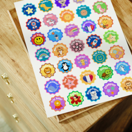 Franstalige Beloningsstickers
