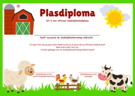 Beloningssysteem Boerderij - 5 Beloningskaarten - 105 Stickers & Plasdiploma