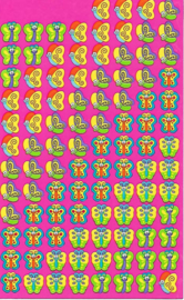 Prachtige Vlinders - 100 Stickers