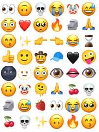 Generation Z Emoji-Aufkleber