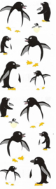 Koude Pinguins - 14 Stickers